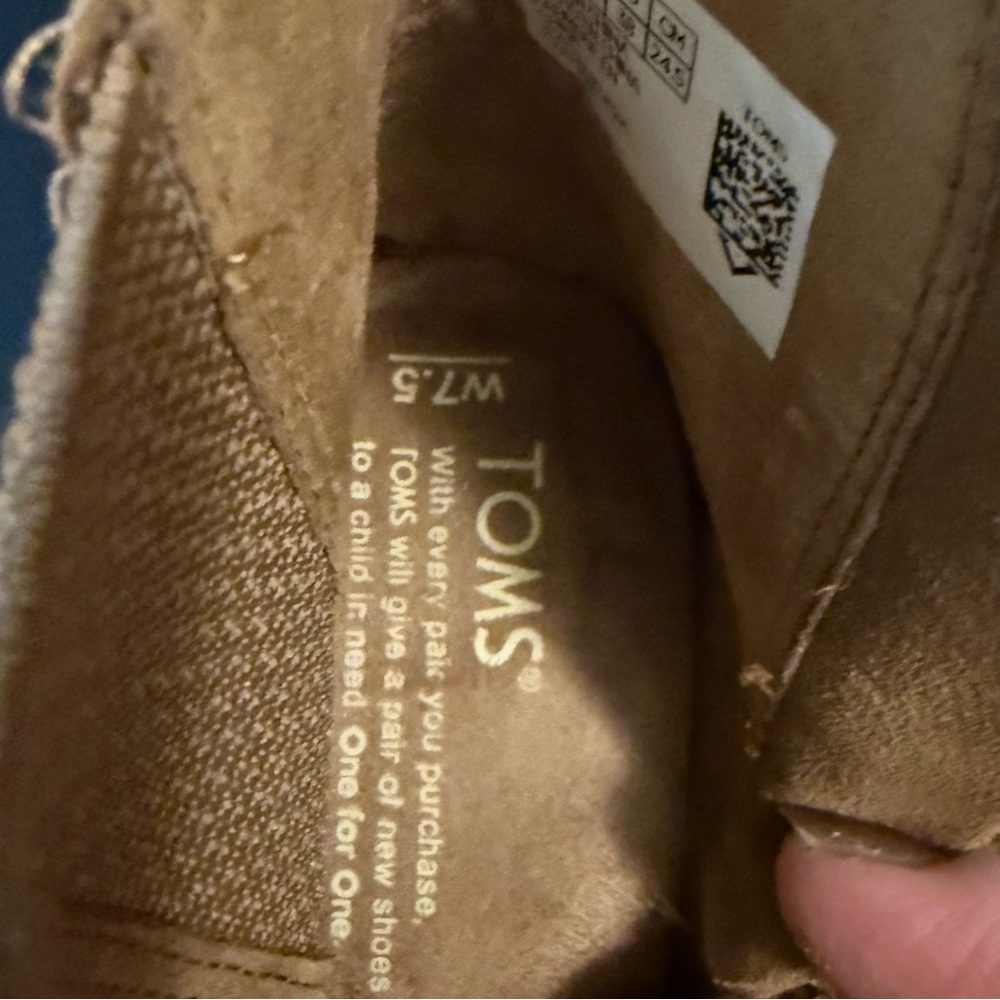 TOMS Peep-Toe Ankle Boots - Picture 10 of 10